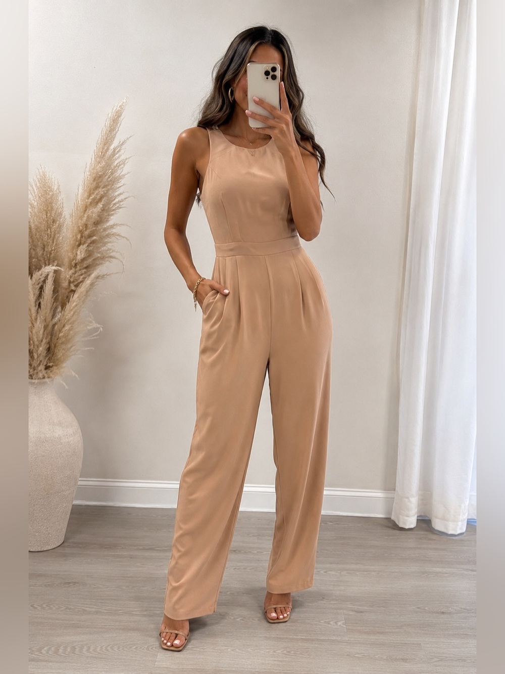 Charlotte Russe pant jumpsuit w rhinestones SZ M